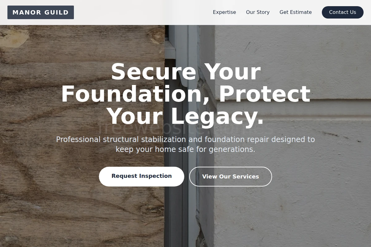 Foundation Home Repair