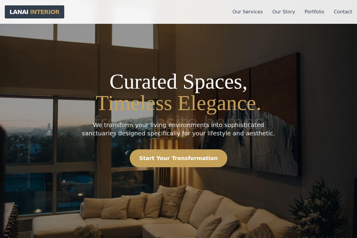 Lanai Interior Design